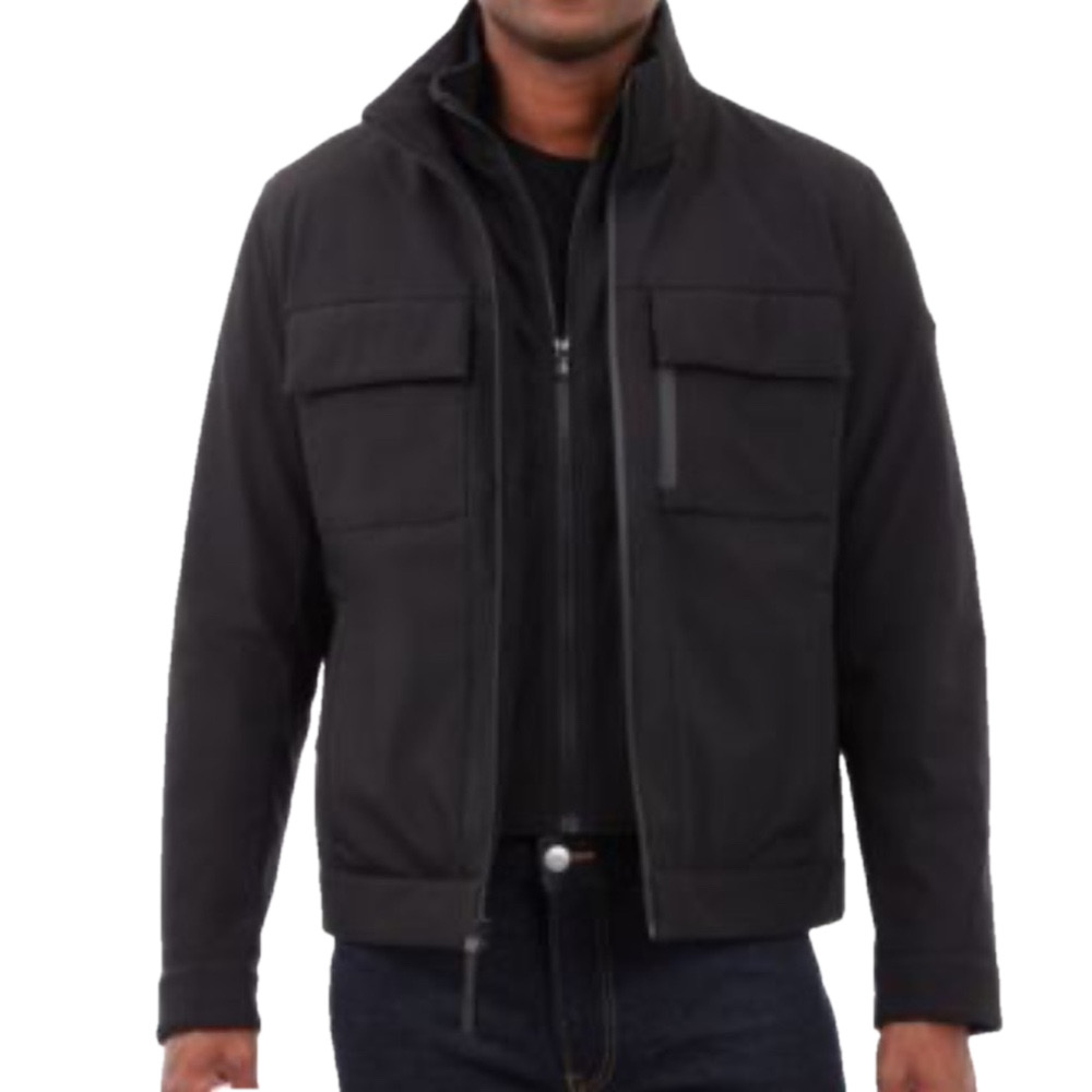 Michael Kors Men's Dressy Pocket Jacket Black Medium (flawed) Never worn